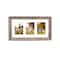 Barnwoodusa Rustic Farmhouse Reclaimed Frame - Fits 3, 5x7 Photos (White) 672713215042 - alternate 1